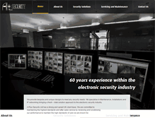Tablet Screenshot of a-plus-security.com